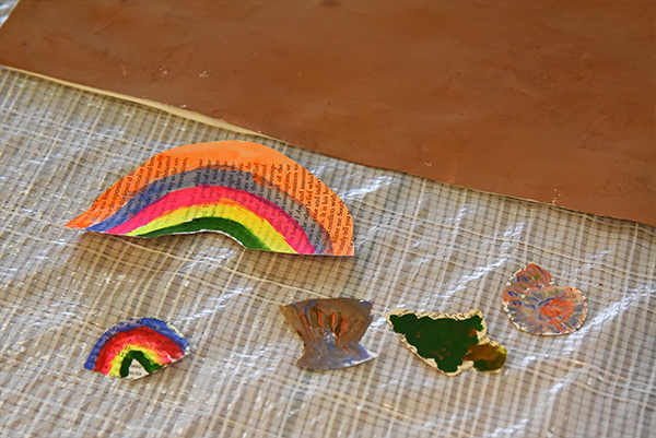 どんどん貼り付けていくパーツができあがります。